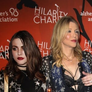 Frances Bean Cobain et sa mère Courtney Love à la soirée caritative ‘Hilarity For Charity Variety Show' à Hollywood, le 15 octobre 2016