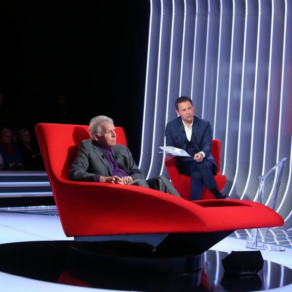 Exclusif - Patrick Poivre d'Arvor (PPDA) - Enregistrement de l'émission "Le Divan" avec Patrick Poivre d'Arvor en invité et présentée par Marc-Olivier Fogiel, qui sera diffusée le 21 février 2017 sur France 3. Le 6 janvier 2017 © Dominique Jacovides / Bestimage