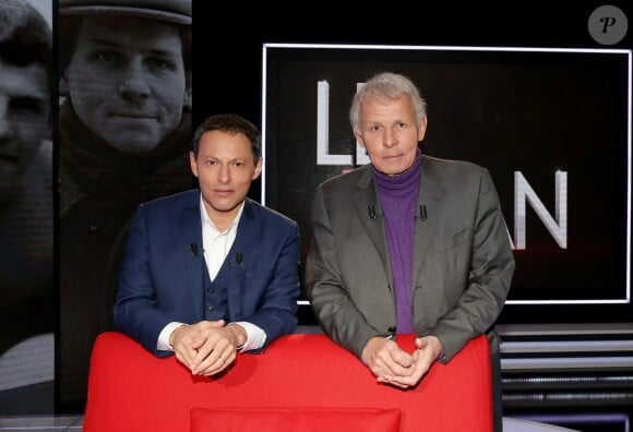 Exclusif - Patrick Poivre d'Arvor (PPDA) - Enregistrement de l'émission "Le Divan" avec Patrick Poivre d'Arvor en invité et présentée par Marc-Olivier Fogiel, qui sera diffusée le 21 février 2017 sur France 3. Le 6 janvier 2017 © Dominique Jacovides / Bestimage