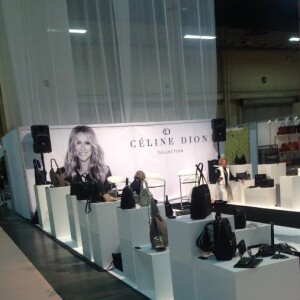 Image de la collection de Céline Dion pour Bugatti. Le 21 février 2017 à Las Vegas.