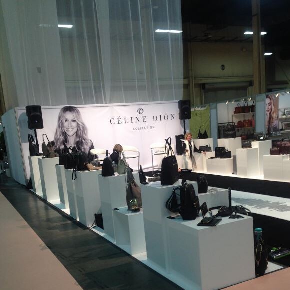 Image de la collection de Céline Dion pour Bugatti. Le 21 février 2017 à Las Vegas.