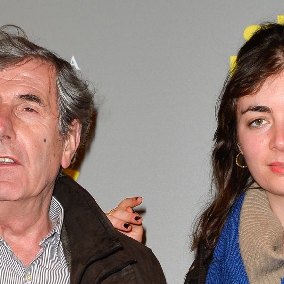 Bernard Menez et Romy Trajman lors de l'avant-première du film "Si j'étais un homme" au cinéma Gaumont-Opéra à Paris, France, le 21 février 2017. © Coadic Guirec/Bestimage