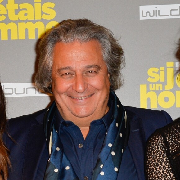 Alice Belaïdi, Christian Clavier et Audrey Dana lors de l'avant-première du film "Si j'étais un homme" au cinéma Gaumont-Opéra à Paris, France, le 21 février 2017. © Coadic Guirec/Bestimage
