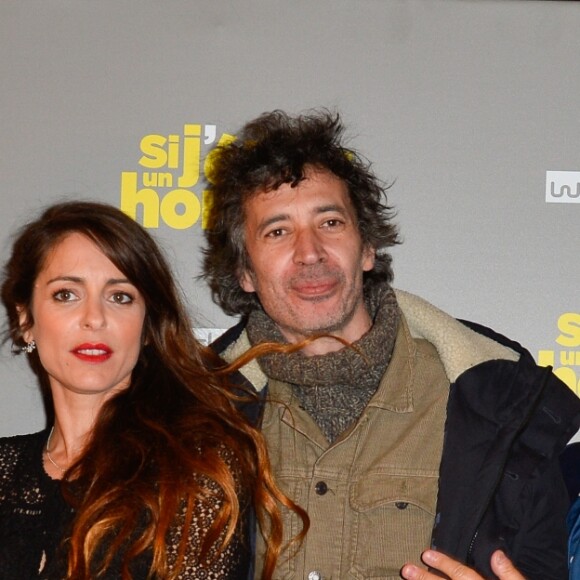 Antoine Gouy, Alice Belaïdi, Audrey Dana, Eric Elmosnino, Christian Clavier et Joséphine Drai lors de l'avant-première du film "Si j'étais un homme" au cinéma Gaumont-Opéra à Paris, France, le 21 février 2017. © Coadic Guirec/Bestimage