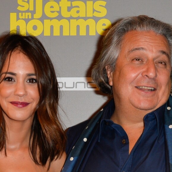 Alice Belaïdi et Christian Clavier lors de l'avant-première du film "Si j'étais un homme" au cinéma Gaumont-Opéra à Paris, France, le 21 février 2017. © Coadic Guirec/Bestimage