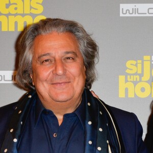 Christian Clavier et sa femme Isabelle de Araujo lors de l'avant-première du film "Si j'étais un homme" au cinéma Gaumont-Opéra à Paris, France, le 21 février 2017. © Coadic Guirec/Bestimage