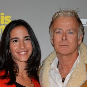 Franck Dubosc et sa femme Danièle lors de l'avant-première du film "Si j'étais un homme" au cinéma Gaumont-Opéra à Paris, France, le 21 février 2017. © Coadic Guirec/Bestimage