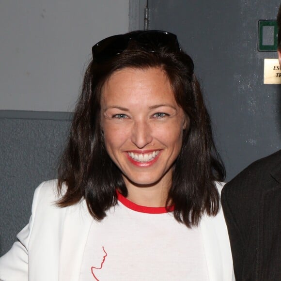 Exclusif - Natasha St-Pier, son mari Grégory Quillacq avec leur fils Bixente soutiennent l'association "Petit Coeur de Beurre" lors du week-end de la Cardiopathie Congénitale à la caserne des pompiers de Malar à Paris le 1er octobre 2016.