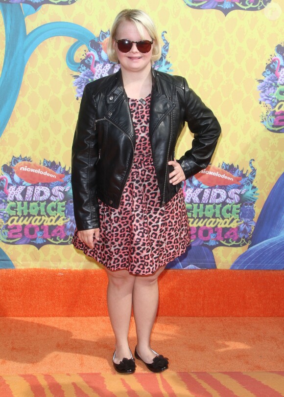 Lauren Potter à la 27ème cérémonie annuelle des "Kid's Choice Awards" à Los Angeles, le 29 mars 2014.