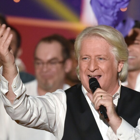 Exclusif - Patrick Sébastien - Enregistrement de l'émission "Le plus grand cabaret du monde" à La Plaine Saint-Denis, diffusée le 25 février 2017. Le 21 février 2017 © Giancarlo Gorassini / Bestimage
