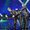 Exclusif - Robot Boys, Duo Mimes (Danemark) - Enregistrement de l'émission "Le plus grand cabaret du monde" à La Plaine Saint-Denis, diffusée le 25 février 2017. Le 21 février 2017 © Giancarlo Gorassini / Bestimage