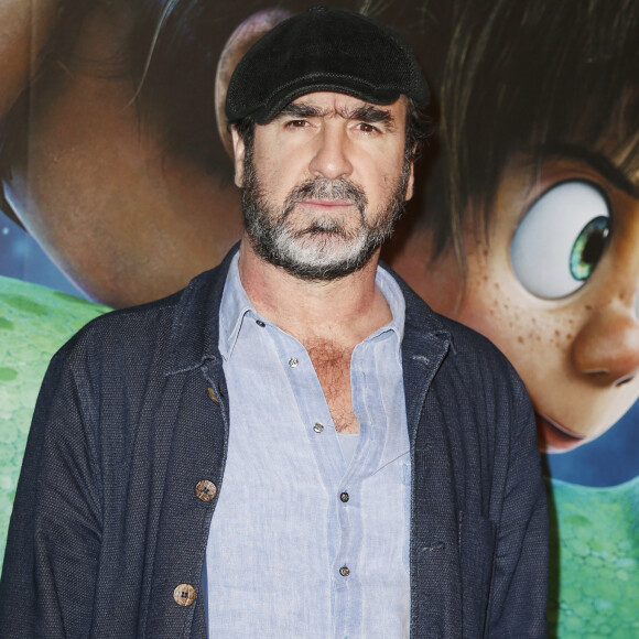 Eric Cantona - Avant-première du film d'animation "Le voyage d'Arlo" au Grand Rex à Paris le 10 novembre 2015.