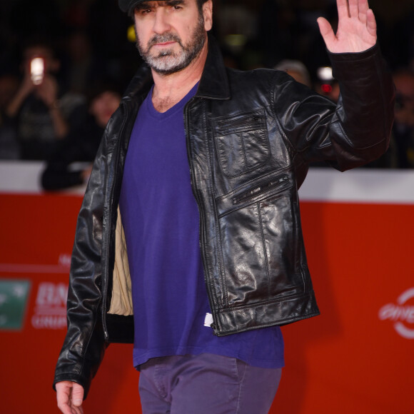 Eric Cantona - Tapis rouge du film "Les Rois du monde" lors du 10ème Festival International du Film de Rome. Le 19 octobre 2015.