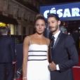 Pierre Niney et Natasha Andrews sur le tapis rouge des César du Cinéma 2017