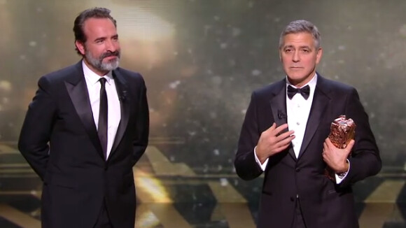 Le César d'honneur de George Clooney.