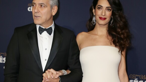 George Clooney aux César : Fier d'être le mari d'Amal et impatient d'être papa
