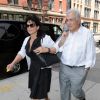 Dominique Strauss-Kahn et sa femme Anne Sinclair à New York le 12 juillet 2011