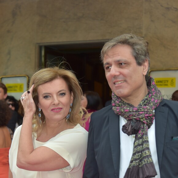 Valérie Trierweiler, Jean-Noël Mirande - 22ème Gala "Musique contre l'oubli" au profit d'Amesty International au thêatre des Champs-Elysées à Paris le 28 juin 2016. © Giancarlo Gorassini / Bestimage