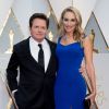 Michael J. Fox et sa femme Tracy Pollan à la 89ème cérémonie des Oscars au Hollywood & Highland Center à Hollywood, le 26 février 2017
