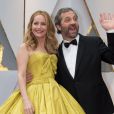 Judd Apatow et sa femme Leslie Mann à la 89ème cérémonie des Oscars au Hollywood &amp; Highland Center à Hollywood, le 26 février 2017