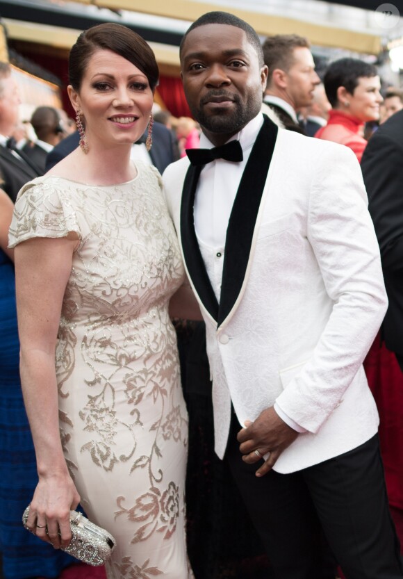 Jessica Oyelowo et son mari David Oyelowo à la 89ème cérémonie des Oscars au Hollywood & Highland Center à Hollywood, le 26 février 2017