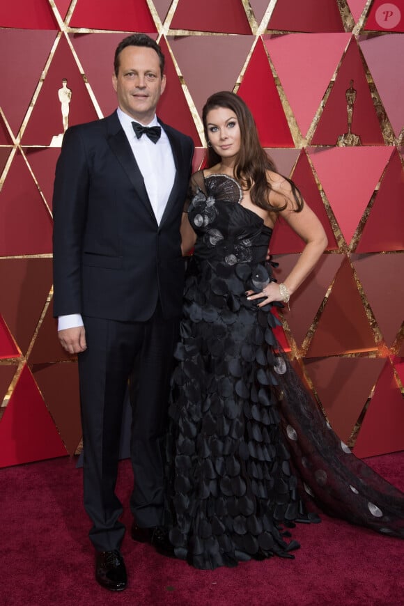 Vince Vaughn et sa femme Kyla Weber à la 89ème cérémonie des Oscars au Hollywood & Highland Center à Hollywood, le 26 février 2017