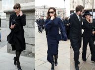 Fashion Week : Carla Bruni chic en noir pour honorer la regrettée Franca Sozzani