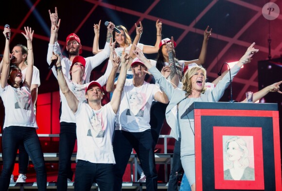 Concert des Enfoirés 2017, "Mission Enfoirés", tourné en janvier au Zénith de Toulouse et diffusé le vendredi 3 mars sur TF1.