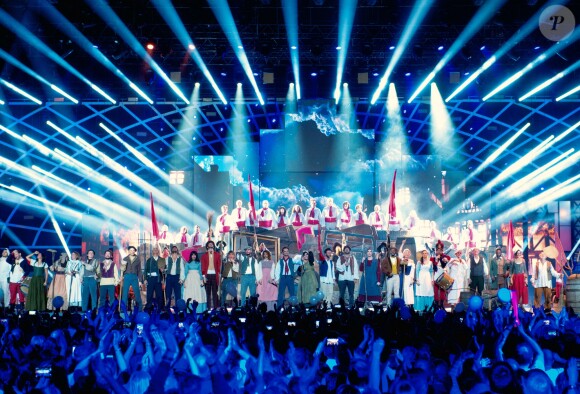 Concert des Enfoirés 2017, "Mission Enfoirés", tourné en janvier au Zénith de Toulouse et diffusé le vendredi 3 mars sur TF1.