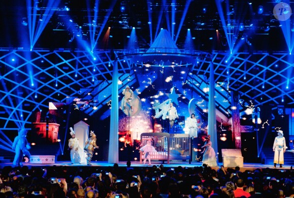 Concert des Enfoirés 2017, "Mission Enfoirés", tourné en janvier au Zénith de Toulouse et diffusé le vendredi 3 mars sur TF1.