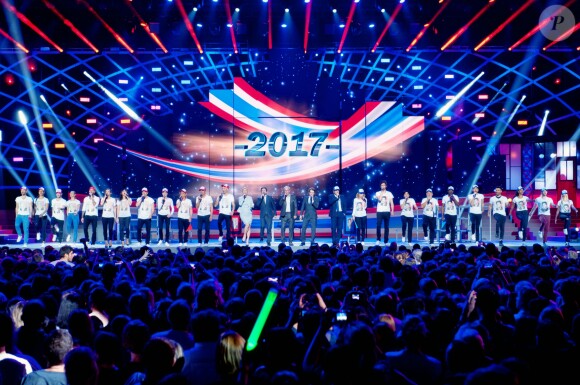 Concert des Enfoirés 2017, "Mission Enfoirés", tourné en janvier au Zénith de Toulouse et diffusé le vendredi 3 mars sur TF1.