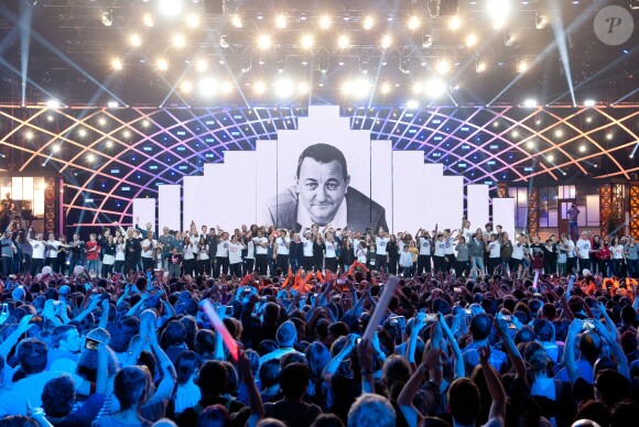 Concert des Enfoirés 2017, "Mission Enfoirés", tourné en janvier au Zénith de Toulouse et diffusé le vendredi 3 mars sur TF1.