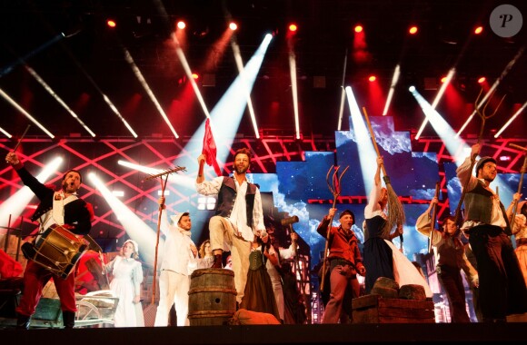 Concert des Enfoirés 2017, "Mission Enfoirés", tourné en janvier au Zénith de Toulouse et diffusé le vendredi 3 mars sur TF1.