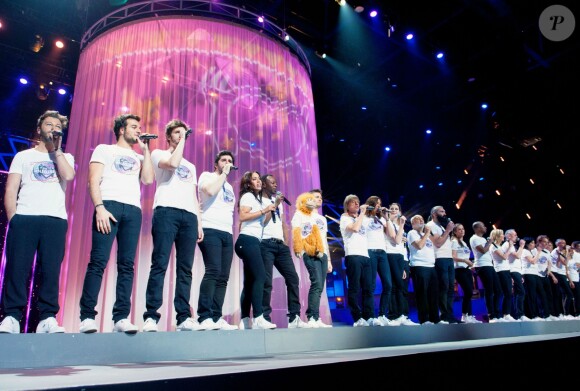 Concert des Enfoirés 2017, "Mission Enfoirés", tourné en janvier au Zénith de Toulouse et diffusé le vendredi 3 mars sur TF1.