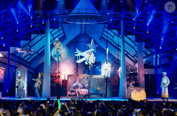 Concert des Enfoirés 2017, "Mission Enfoirés", tourné en janvier au Zénith de Toulouse et diffusé le vendredi 3 mars sur TF1.
