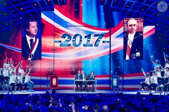Concert des Enfoirés 2017, "Mission Enfoirés", tourné en janvier au Zénith de Toulouse et diffusé le vendredi 3 mars sur TF1.