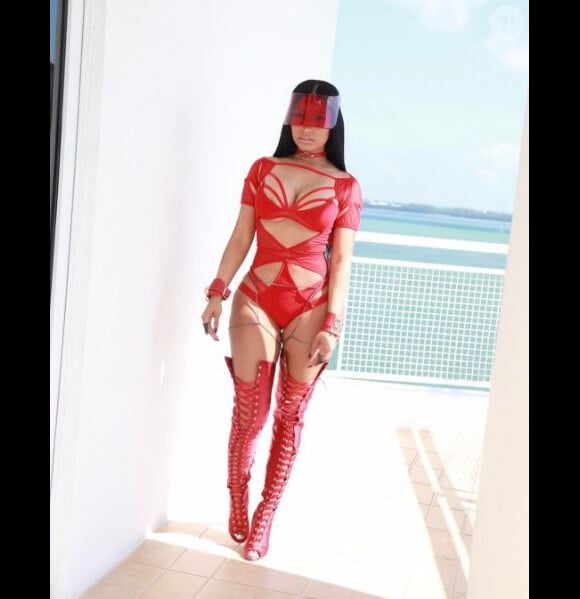 Photo de Nicki Minaj. Février 2017.