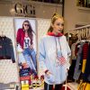 Gigi Hadid présente sa collection capsule "Tommy x Gigi" printemps 2017 en marge de la fashion week PAP automne/hiver 2017-2018 à Paris le 28 février 2017. © Olivier Borde / Bestimage