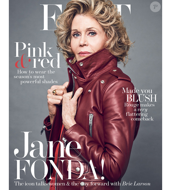 Jane Fonda en couverture de Net-a-Porter - The Edit - mars 2017