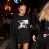 Adèle Exarchopoulos arrive au défilé "Fenty x Puma - Collection Printemps/Eté 2017", designé par Rihanna, lors de la Fashion Week de Paris, le 28 septembre 2016.