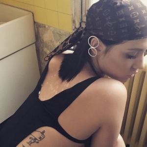 Adele Exarchopoulos s'est offert un nouveau tatouage - Photo publiée sur Instagram le 2 mars 2017