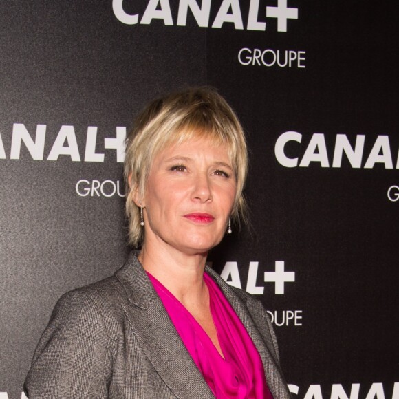 Maïtena Biraben à la Soirée des animateurs du Groupe Canal+ au Manko à Paris. Le 3 février 2016