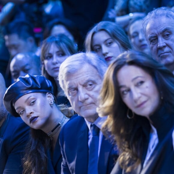 Sienna Miller, Kate Moss, Rihanna, Sidney Toledano, Rosamund Pike au Défilé de mode prêt-à-porter Automne-Hiver 2017-2018 "Christian Dior" à Paris le 3 mars 2017. © Olivier Borde / Bestimage