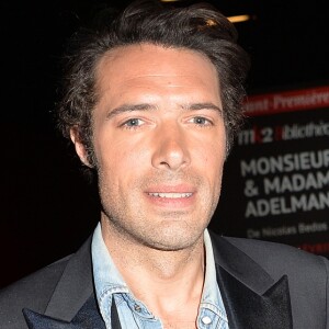 Doria Tillier et son compagnon Nicolas Bedos - Avant première du film "Monsieur & Madame Adelman" cinéma MK2 Bibliothèque à Paris, le 27 février 2017. © Veeren/Bestimage