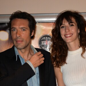 Doria Tillier et son compagnon Nicolas Bedos - Avant première du film "Monsieur & Madame Adelman" cinéma MK2 Bibliothèque à Paris, le 27 février 2017. © Veeren/Bestimage