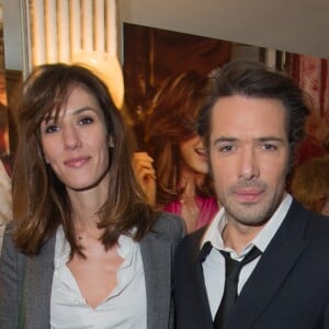 Semi-exclusif - Doria Tillier et son compagnon Nicolas Bedos - Soirée de l'avant première du film "Un + Une" de Claude Lelouch au Club 13 à Paris le 23 novembre 2015.