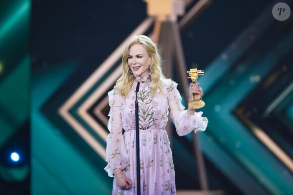 Nicole Kidman - Remise des prix des 52ème cérémonie des Goldene Kamera Awards à Hambourg le 4 mars 2017.