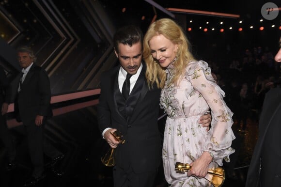 Nicole Kidman et Colin Farrell - Remise des prix des 52ème cérémonie des Goldene Kamera Awards à Hambourg le 4 mars 2017.