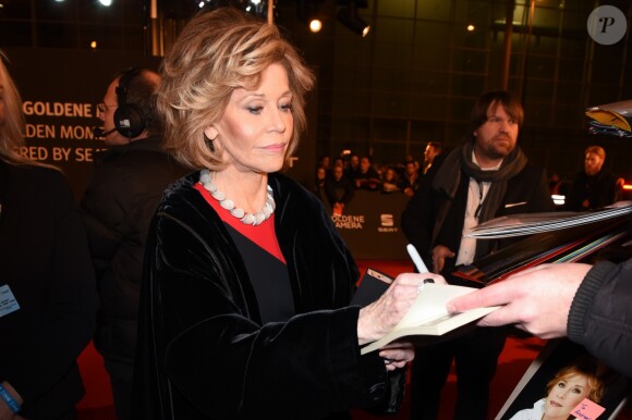 Jane Fonda à la 52ème cérémonie des Goldene Kamera Awards à Hambourg le 4 mars 2017.