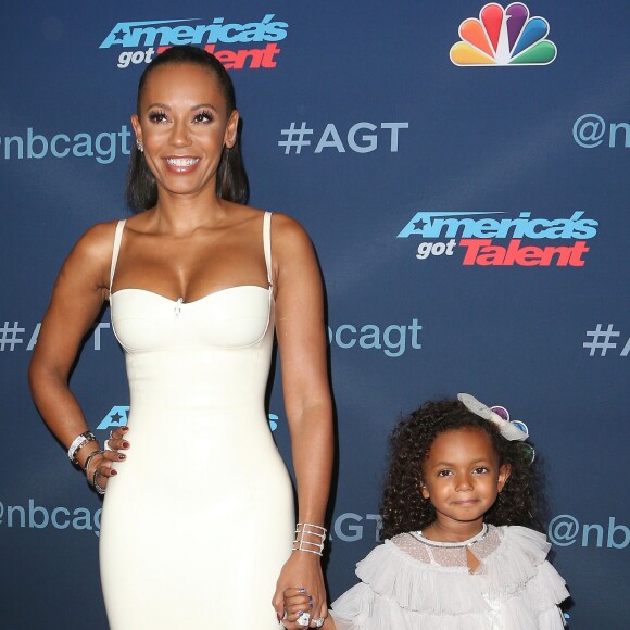 Melanie Brown, (Mel B), Angel Brown à la demi-finale de "America's Got Talent" Saison 11 au Dolby Theater à Hollywood. Los Angeles, le 31 août 2016. © Faye Sadou-AdMedia via Zuma Press/Bestimage